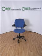 HumanscaleHumanscale Freedom Task chair in blue colour fabric 